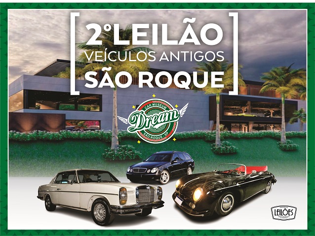 Leilão de Carros Antigos & Especiais | On-line com transmissão ao vivo