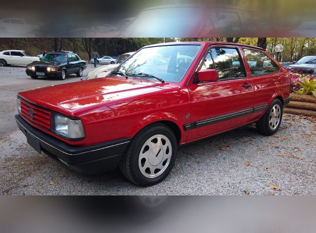 Leilão Online - VW/GOL, 1989/1989, ALCOOL, VERMELHA